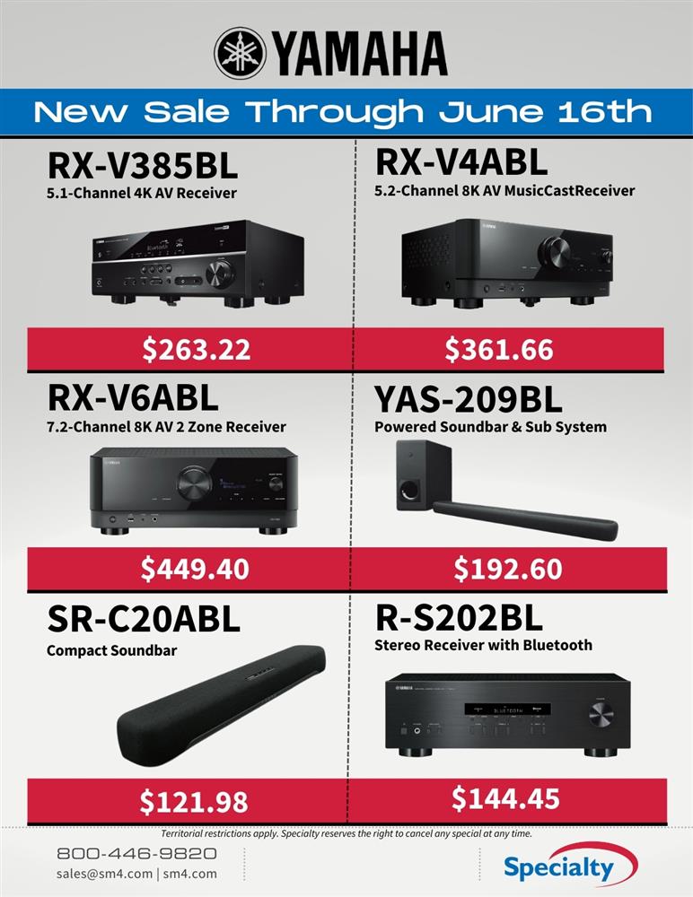 Specialty Current Promos